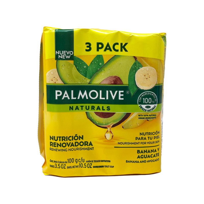 3 Pck Po Aguacate/banano 100gr