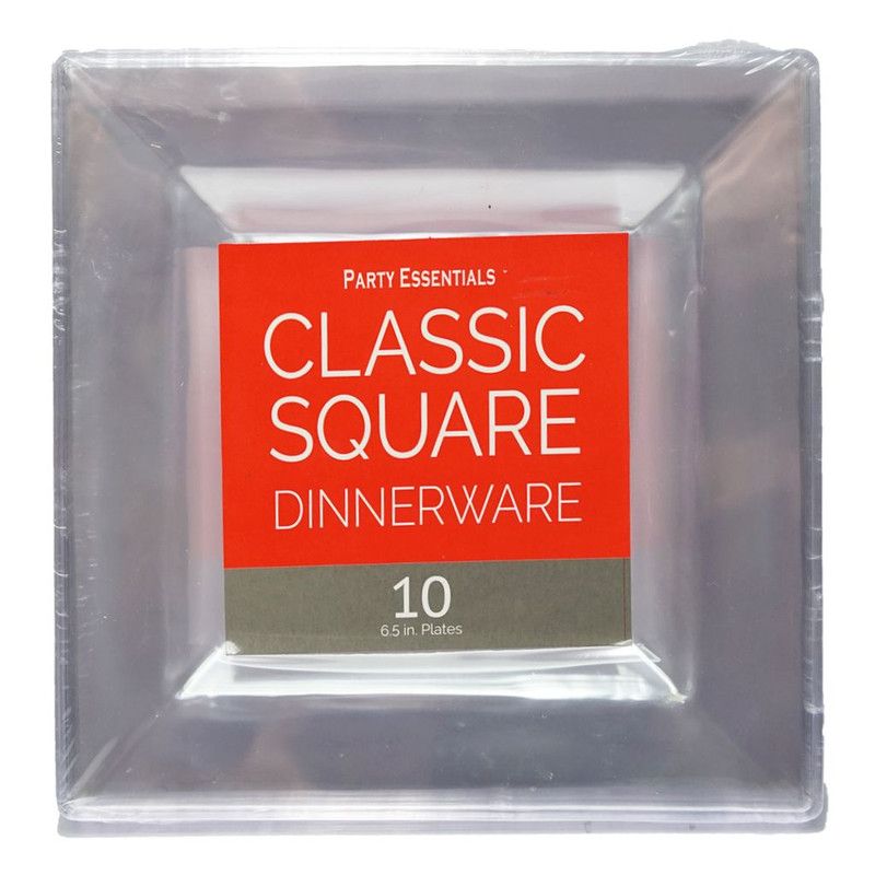 Classic Square Plate 6.5 10ct