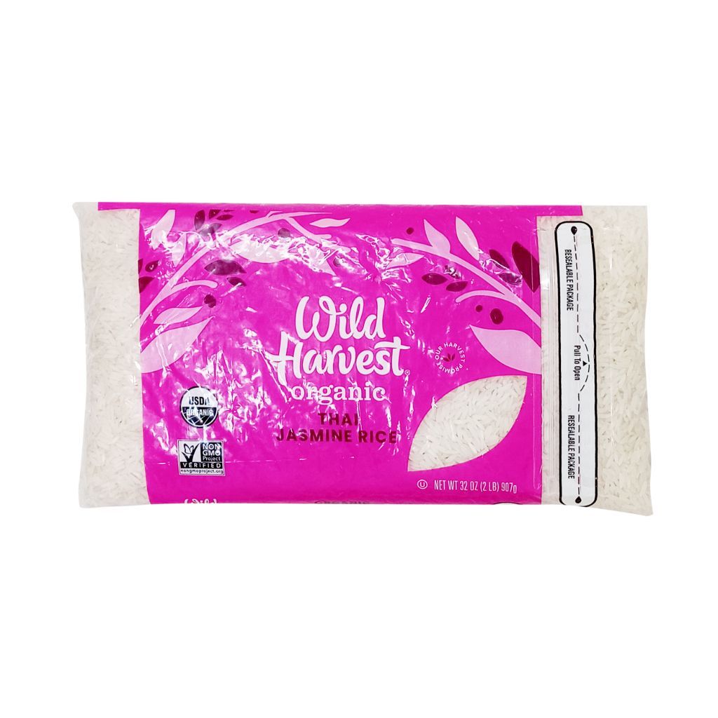 Jasmine Rice Wild Harvest 32 Z