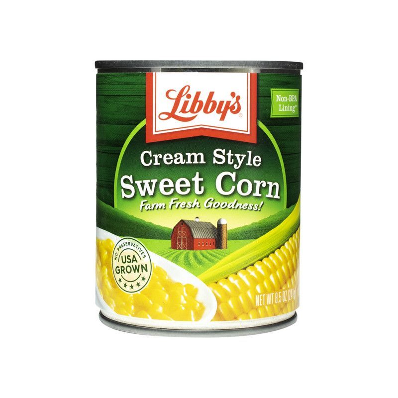 Cream Style Corn Libbys 8 Oz