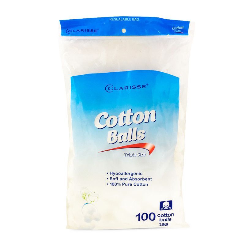 Clarisse Cotton Balls 100 Ct