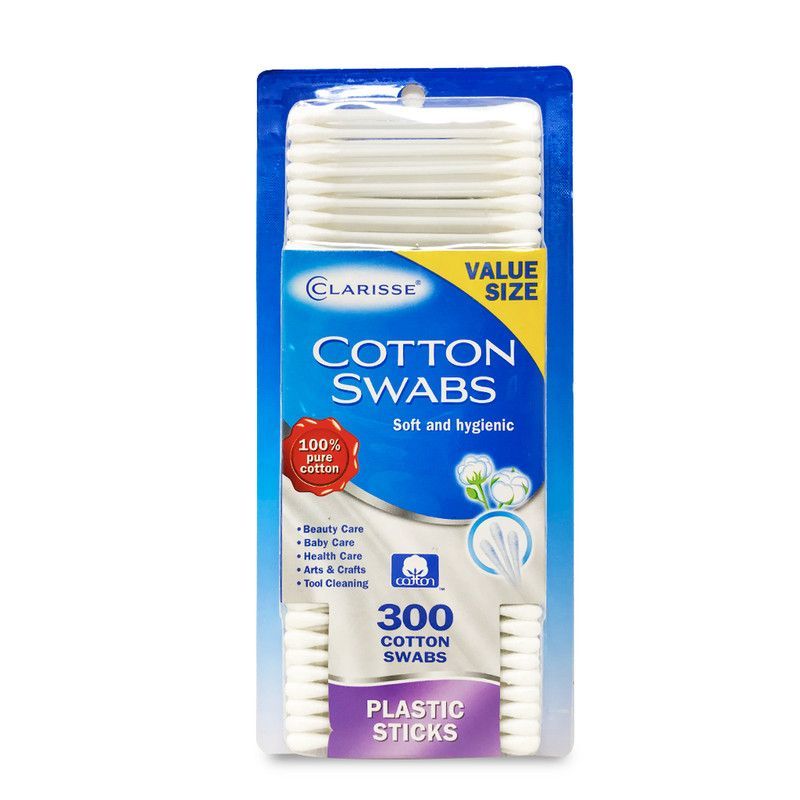Clarisse Cotton Swabs 300 Ct
