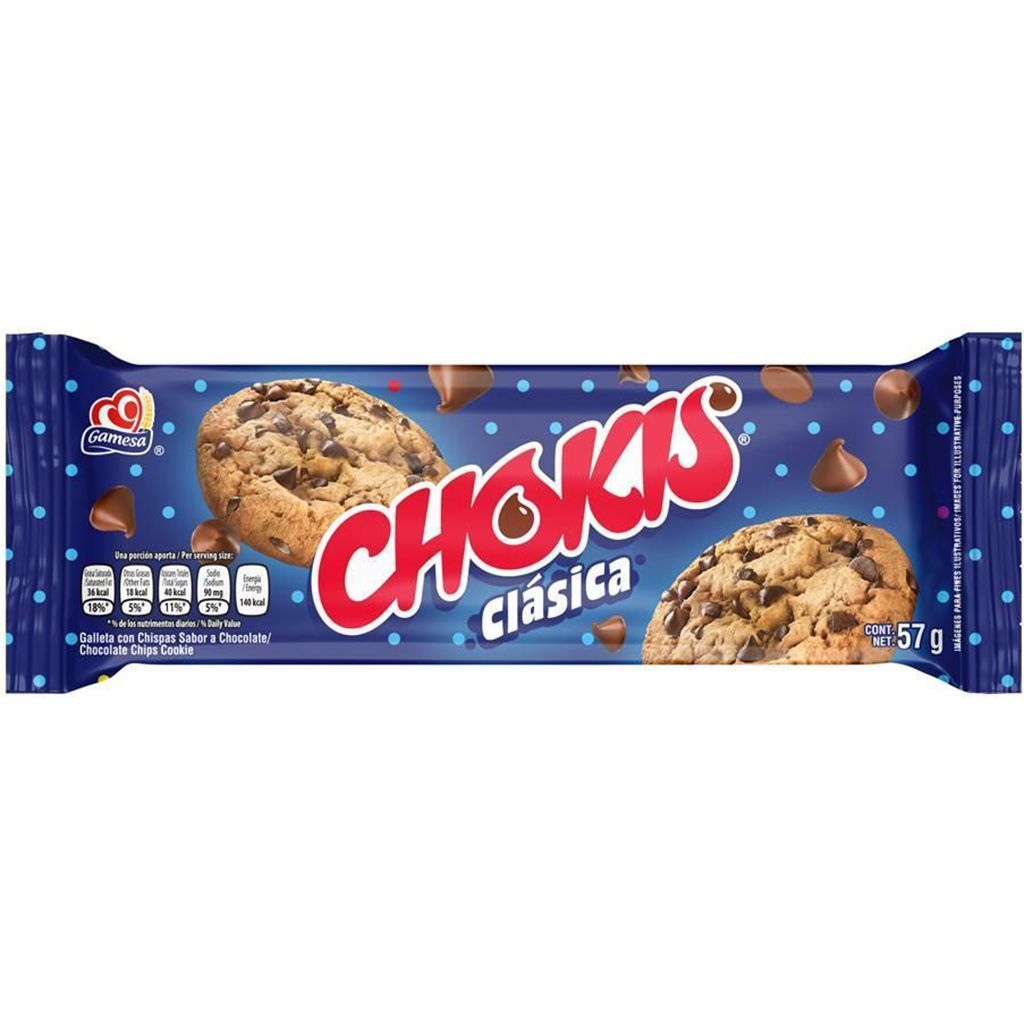 Galleta Gamesa Chokis 57gr