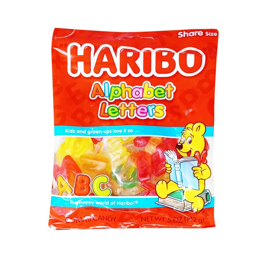 Haribo Alphabet Letters 5 Oz