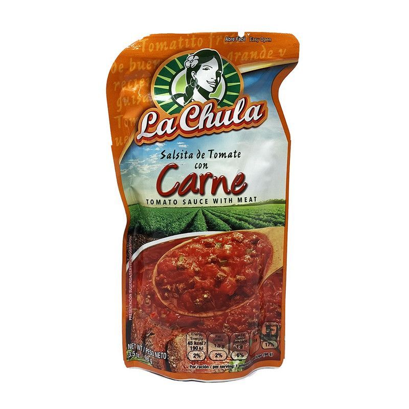 La Chula Salsita Con Carne 98g