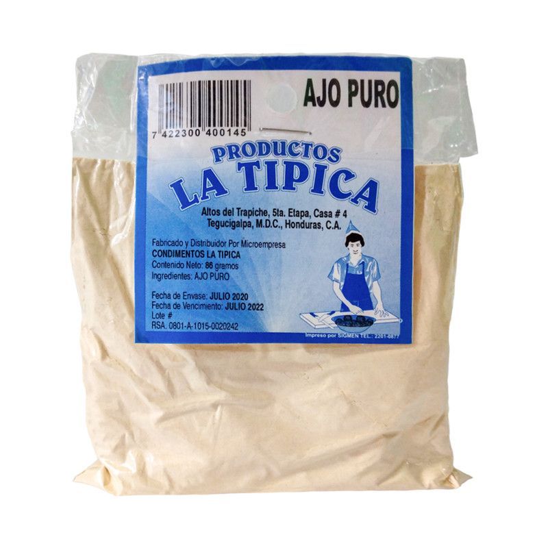 Ajo La Tipica Puro 86gr