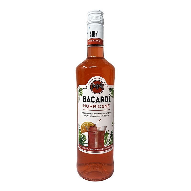 Bacardi Cóctel Hurricane750ml