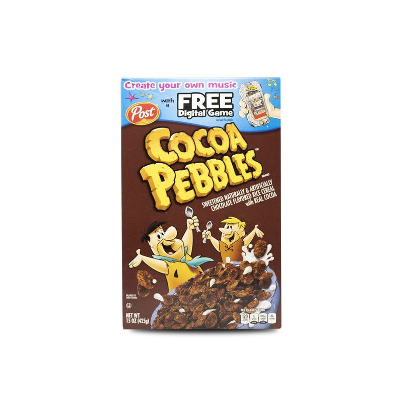 Cocoa Pebbles Cereal Post 15