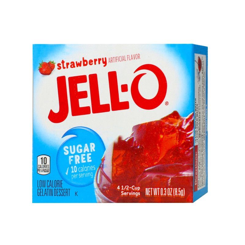 Gelatina Jell-O De Fresa 3oz