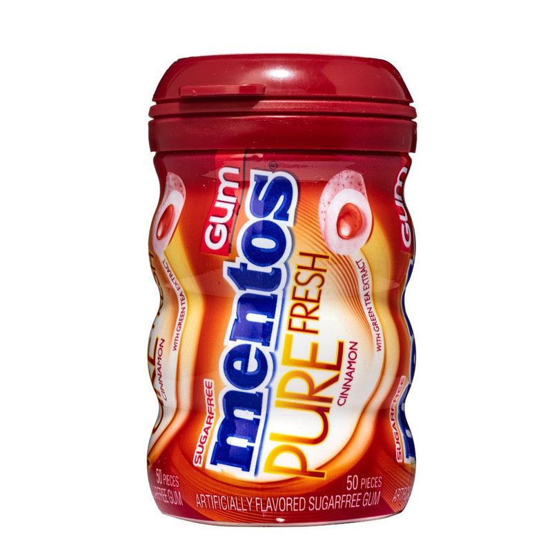 Gum Mentos Sgr Fr Cinammon 50u