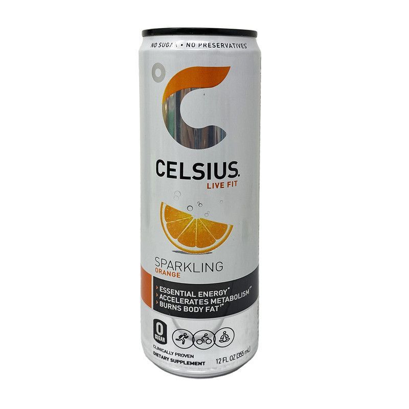 Jugo Celcius Naranja 355 Ml