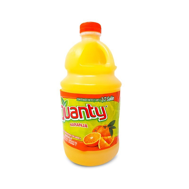 Jugo Quanty De Naranja 1 2gr