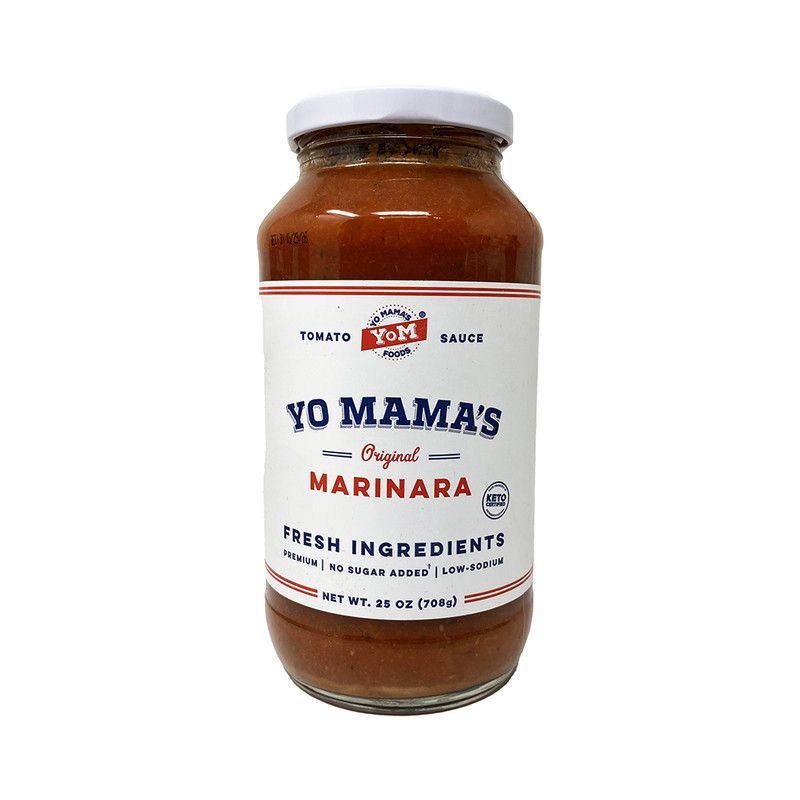 Marinara Sauce Yo Mamas 25 Oz