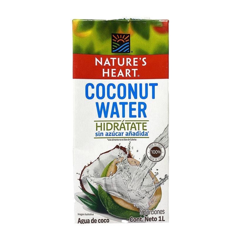 Natures Heart Agua Coco 1000ml