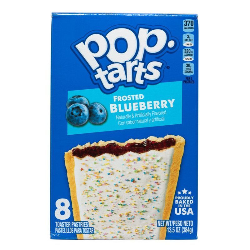 Poptarts Blueberry 8ct 384g