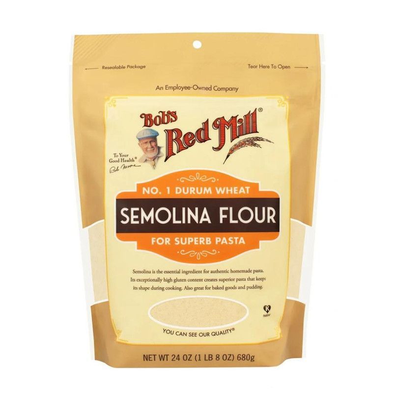 Semolina Flour Bobs Red 24 Oz