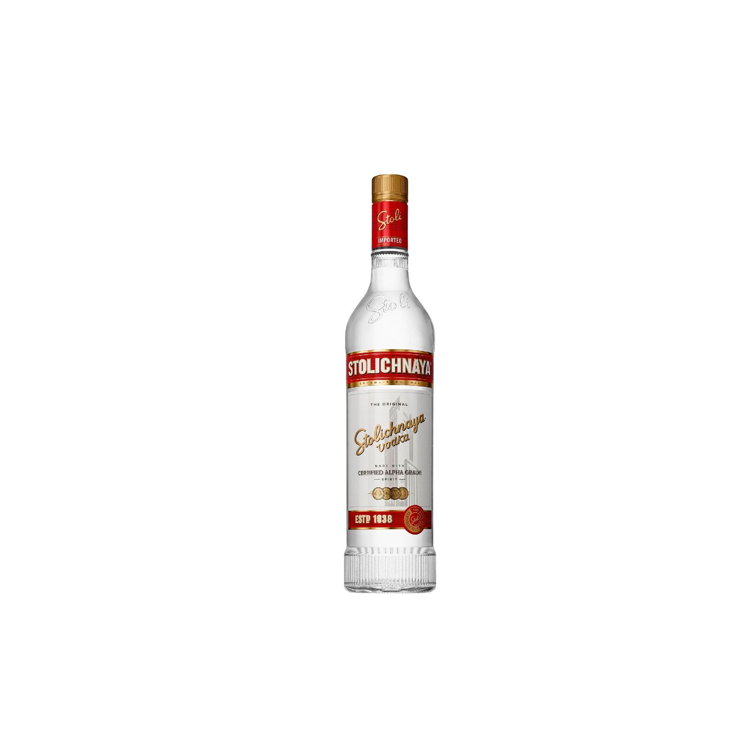 Stolichnaya Vodka  375 Ml