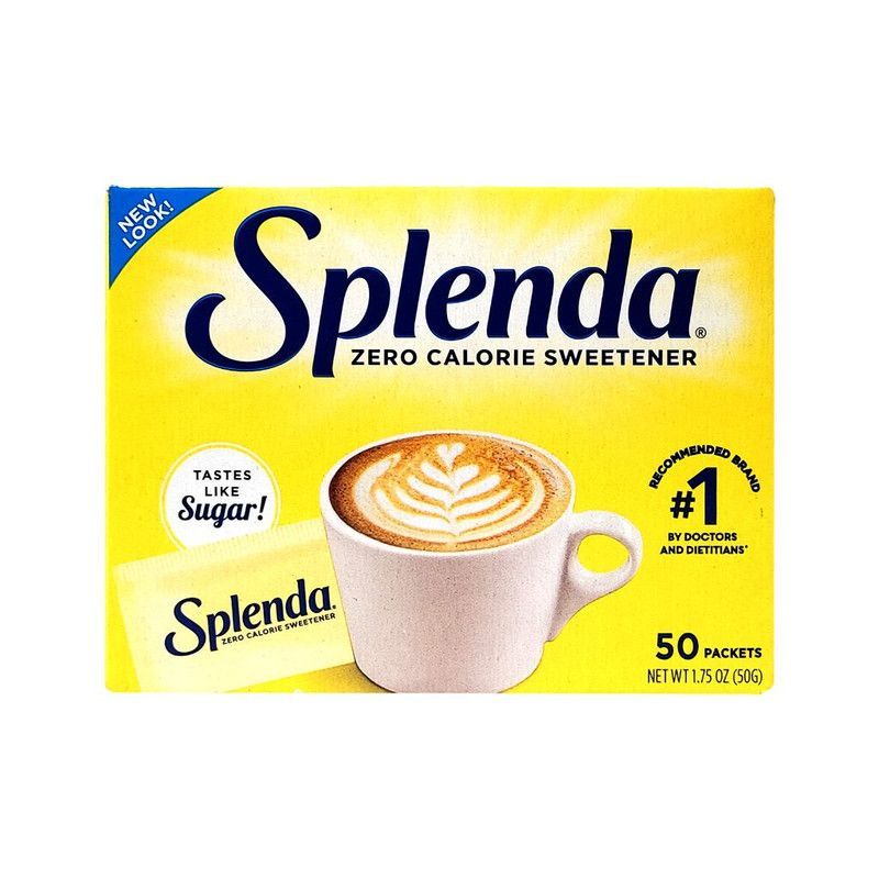 Splen N/cal Sweet Pkt 50 Ct