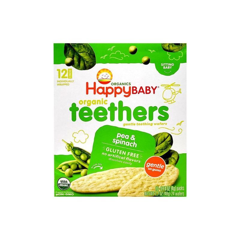 Teethers Pea &amp;spinach