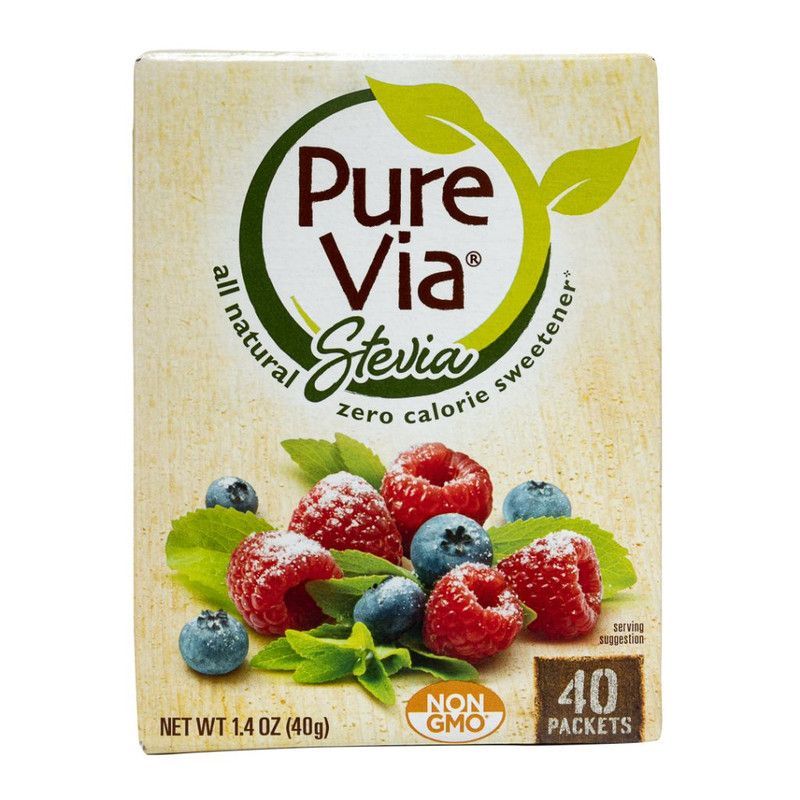 Endulzante Stevia Pure Via 40u