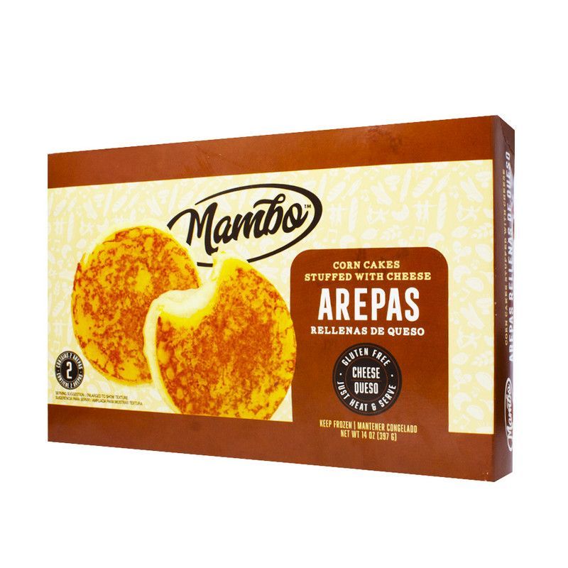 Cheese Arepa Mambo 2 Ct 14 Oz