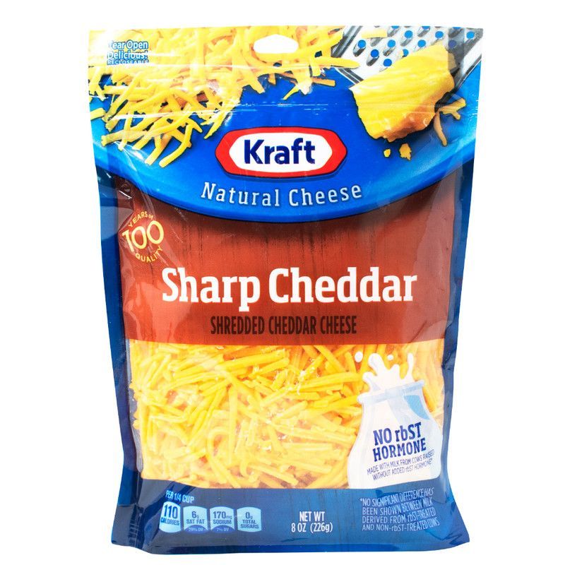 Cheese Sharp Cheddar Kraft 8oz