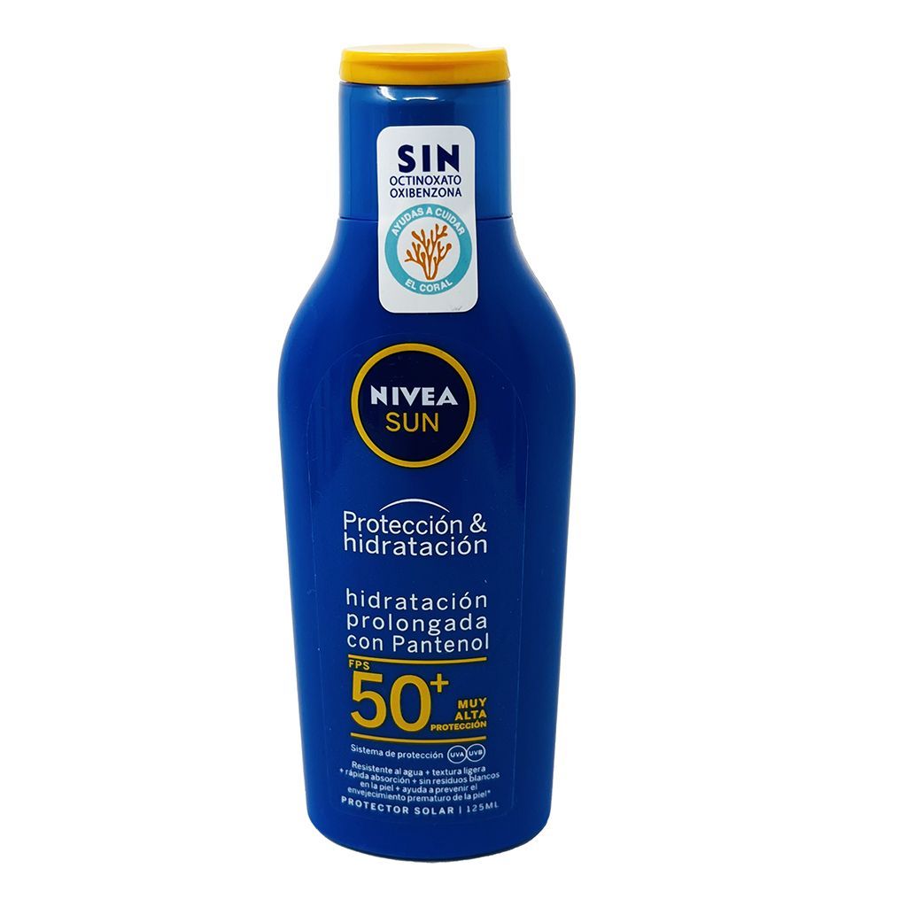 Nivea Sun Bloq F50 Azul 125ml