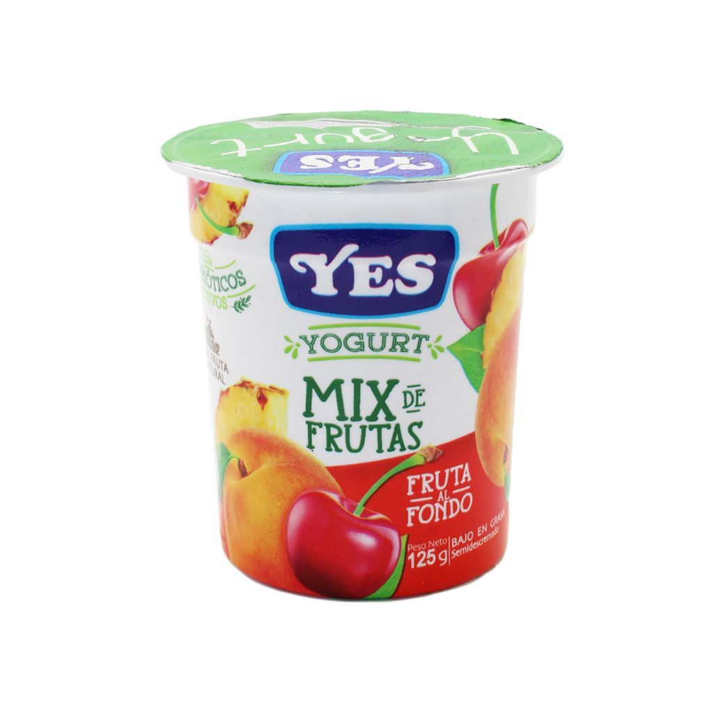 Yogurt Yes Tutti Frutti 125g