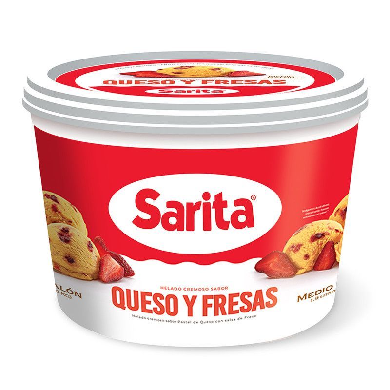 Helado Sarita Mixto 1/2gl
