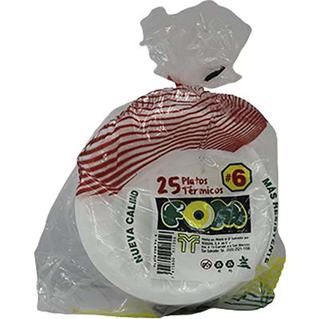 Plato Bodepa #6 Foam Plano