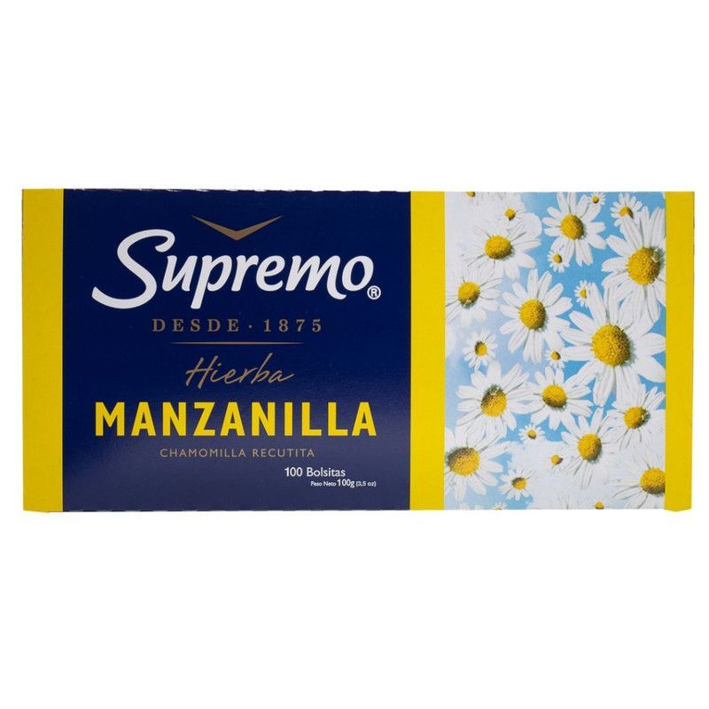 Te Manzanilla Supremo 100u
