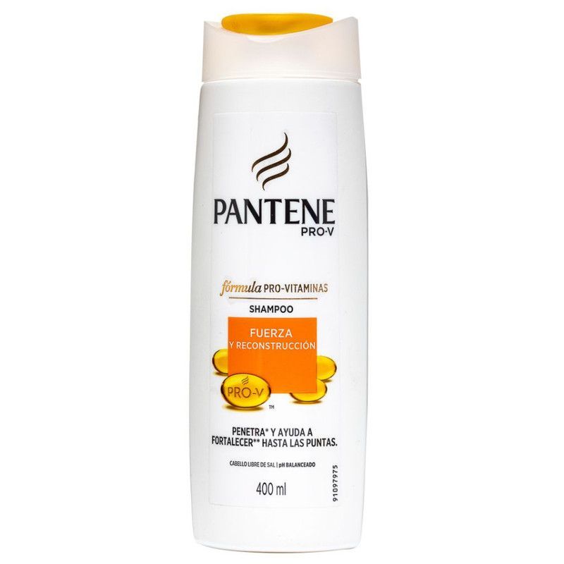 Shampoo Pantene Fuerza 400 Ml