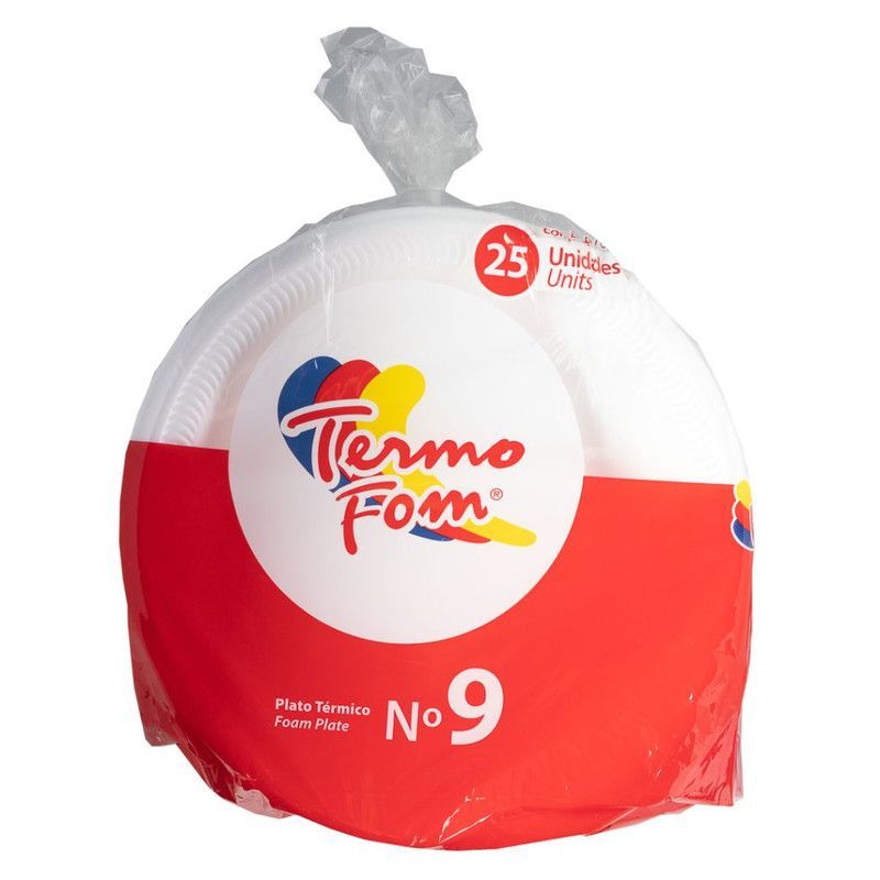 Plato Termo Fom N°9 S/div 25u