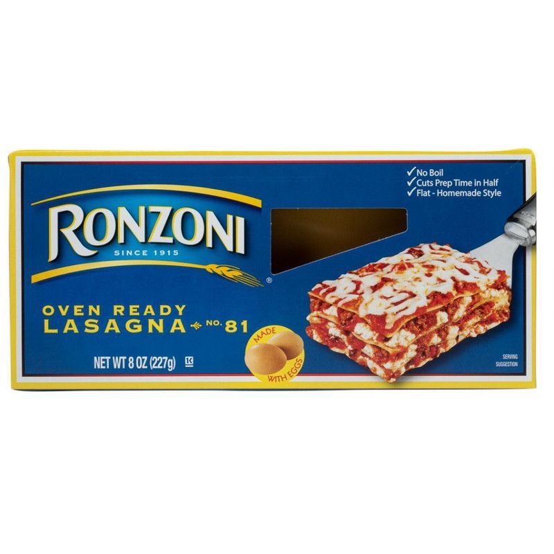 Ronzoni Oven Ready