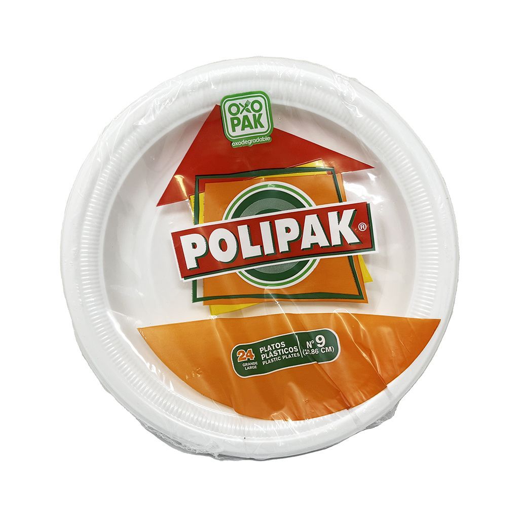 Polipack Plato #9 Oxo 24 Un