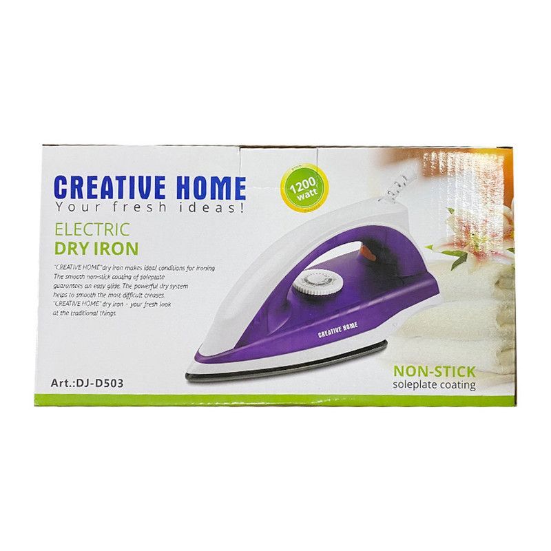 Plancha Elec Seca 1200w Creati