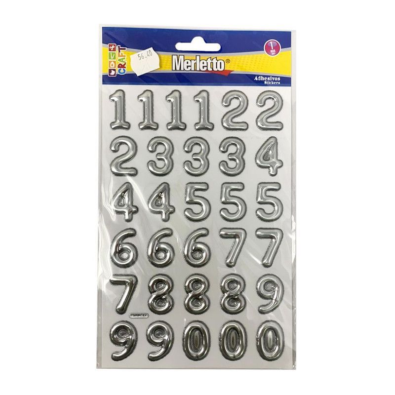 Sticker F/numeros Std