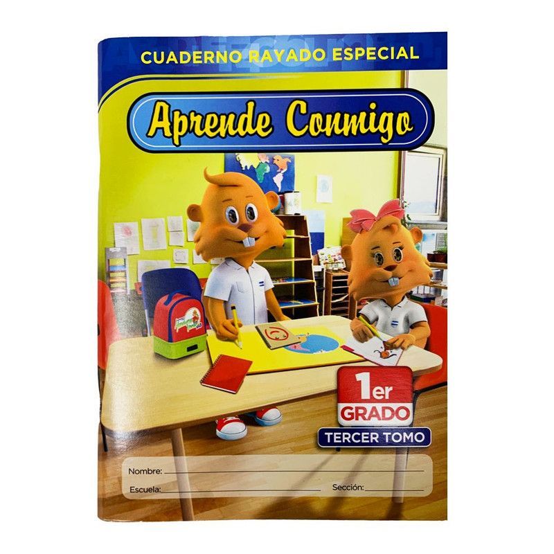 Cuad.aprend Conmig 1ero Tomo#3