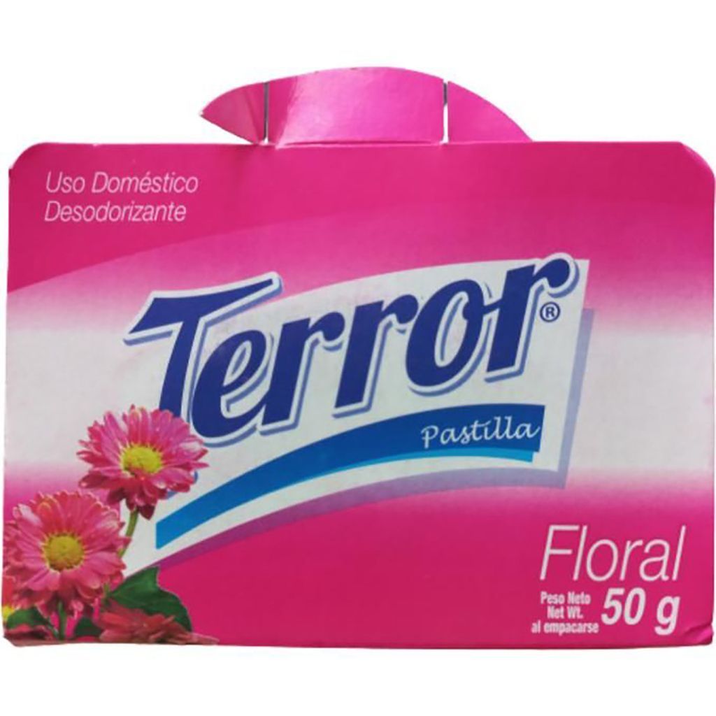 Pastilla Terror Floral 50gr