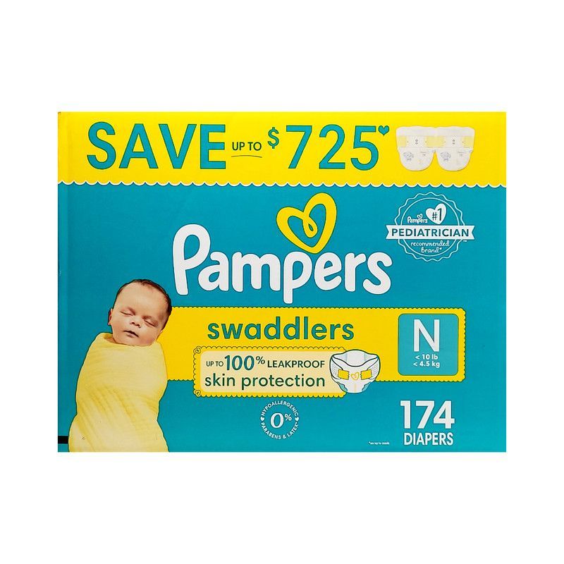 Pampers Swaddlers Size 0