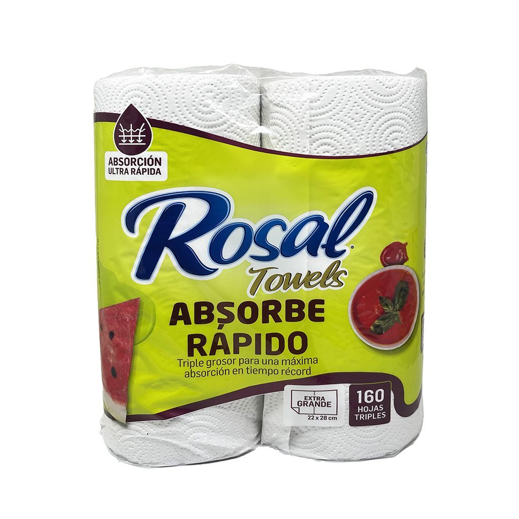 Toalla Rosal 80h 3h 2pack