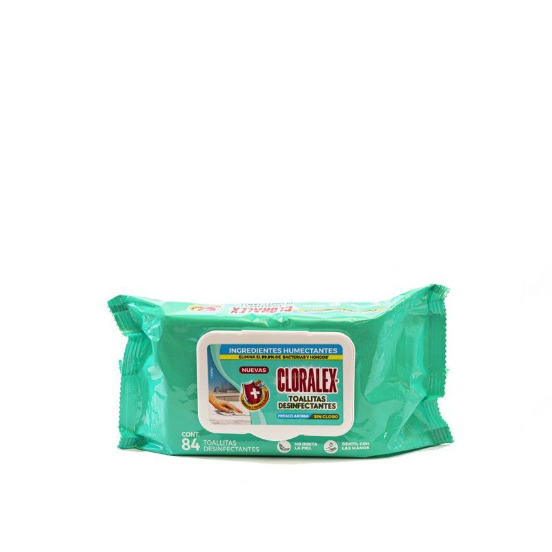 Toallas Desinfect Cloralex 84u