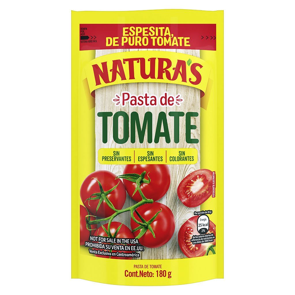 Pasta Tomate Naturas 180g