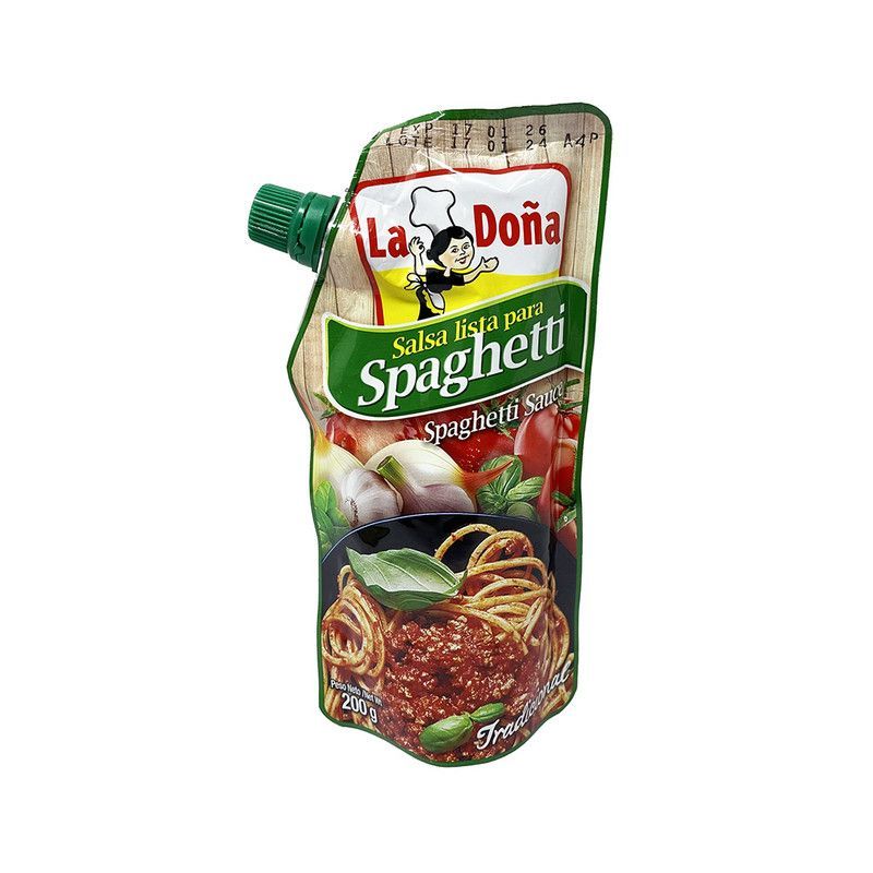 Salsa  Espagueti 200gr La Doña