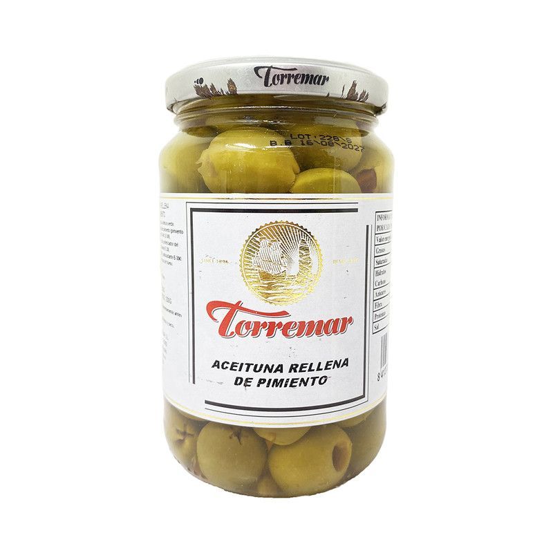 Aceit Verde Rellena D/pim 370g