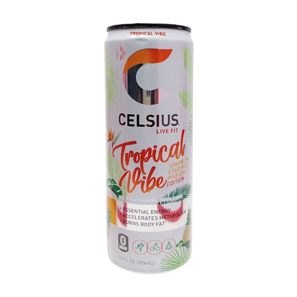 Celsius Tropical Vibe 12 Oz