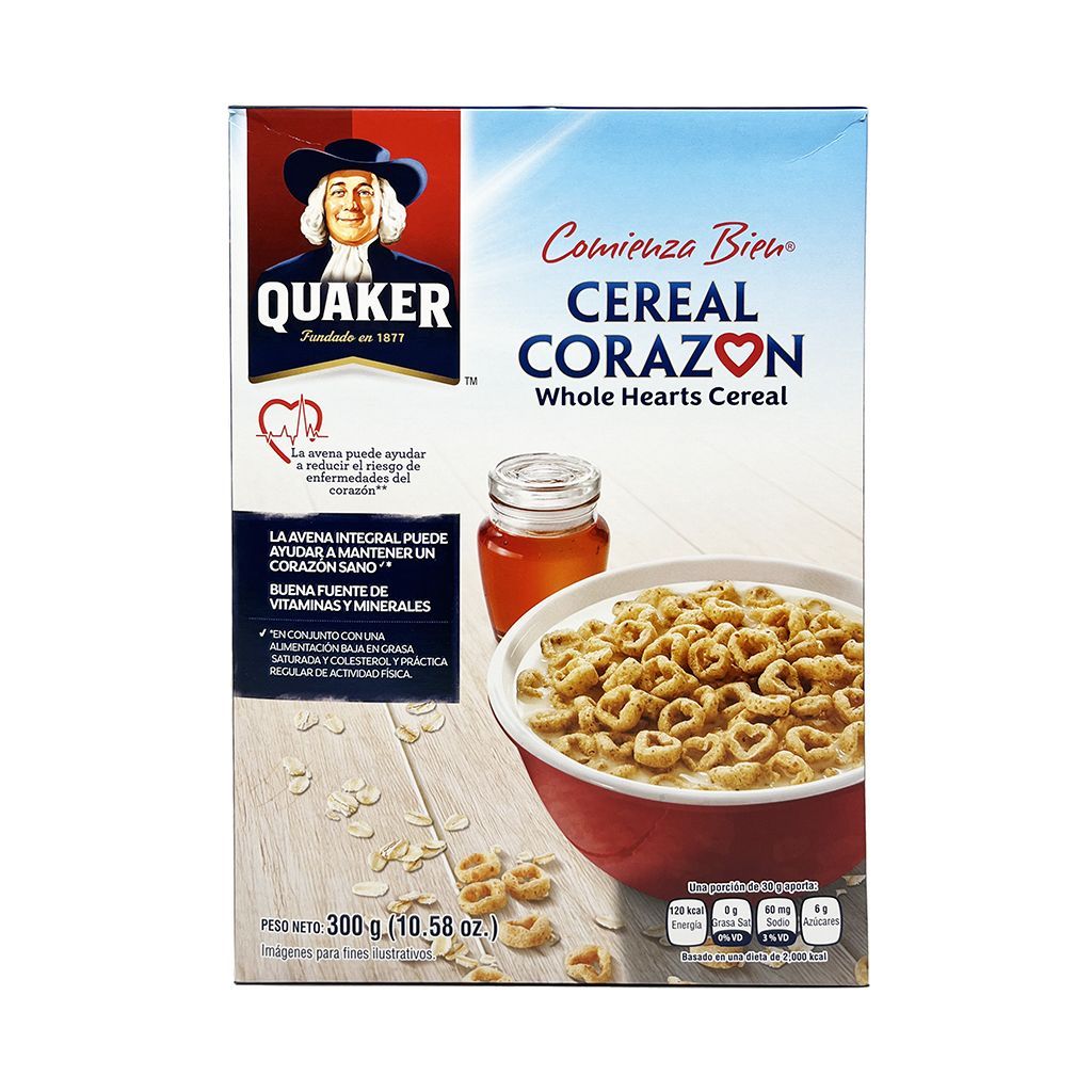 Cereal Quaker Corazon 300gr