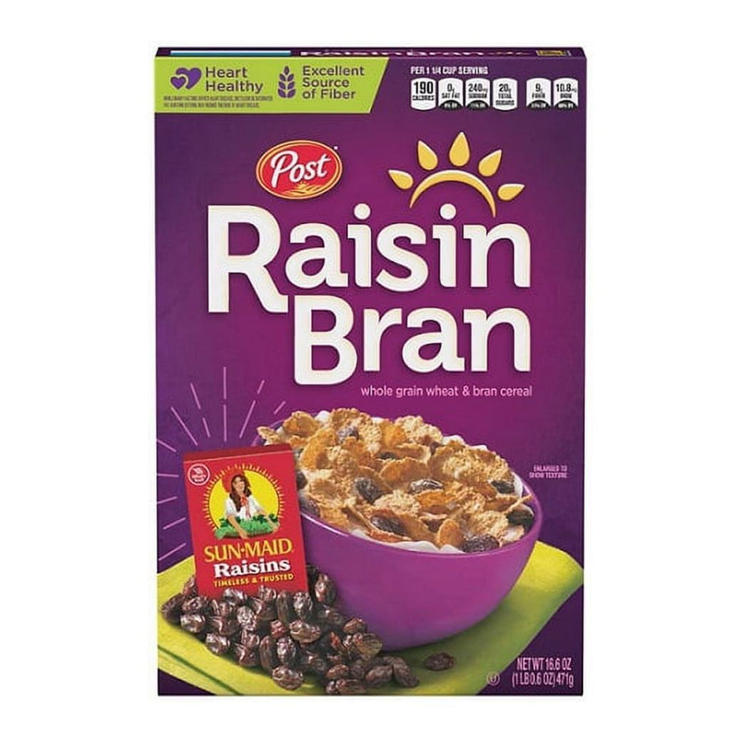 Cereal Post Raisin Bran 16.6 Z