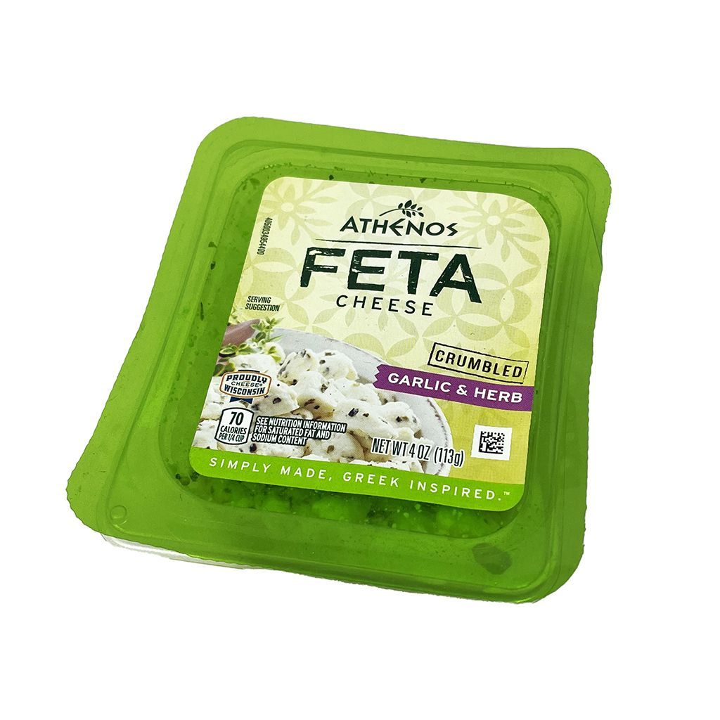 Queso Feta Garlic Athenos 4 Oz
