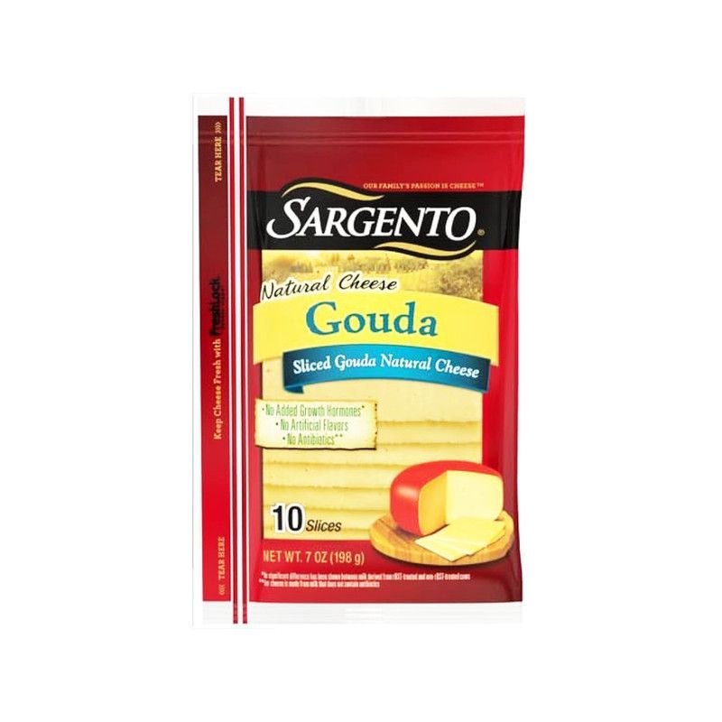 Queso Gouda Slices Sargen 7 Oz